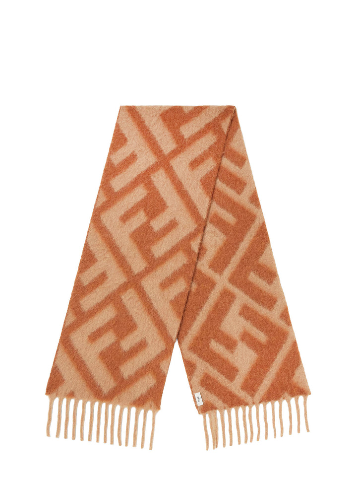 Fendi Scarfs - CAMMELLO+BRANDY | 4b49b2a058c3fdf214223240af13eb40ae644126