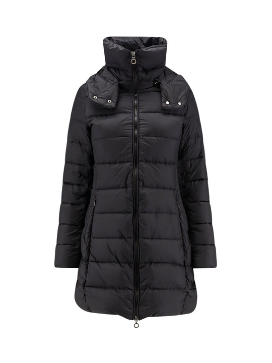 Long Nylon Down Jacket