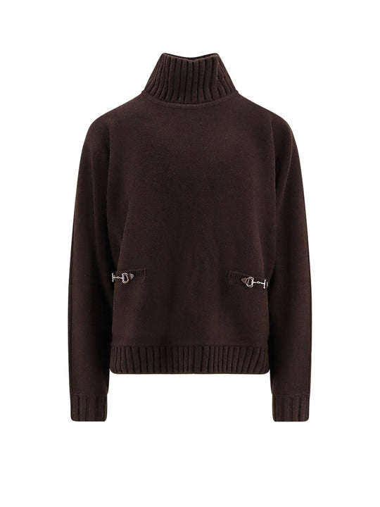 Wool And Cashmere Turtleneck Sweater