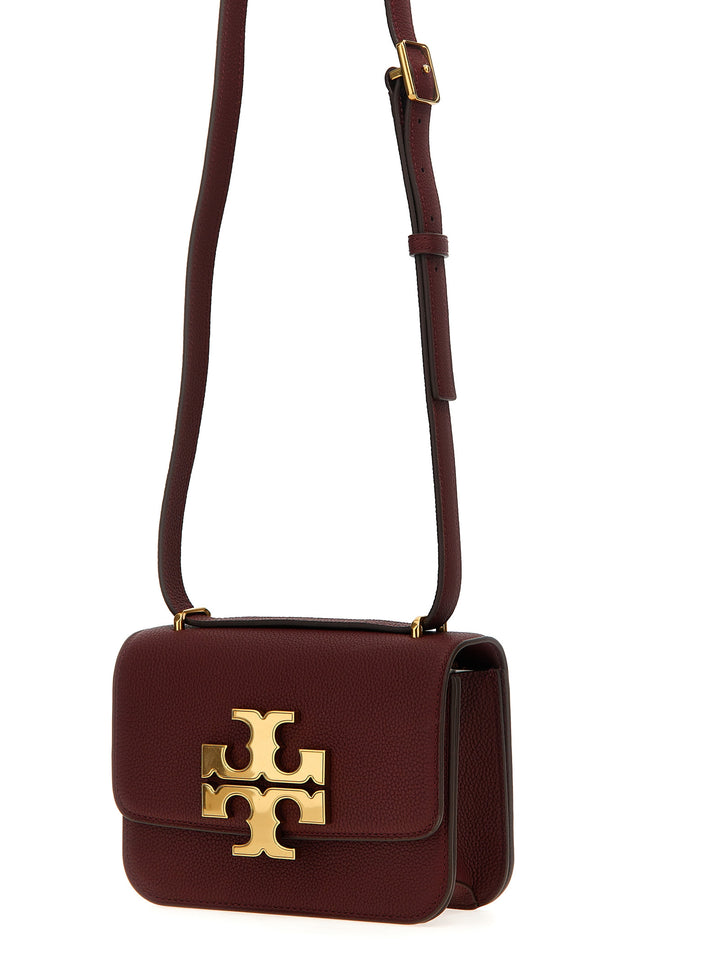 Eleanor Pebbled Small Convertible Shoulder Bags Bordeaux