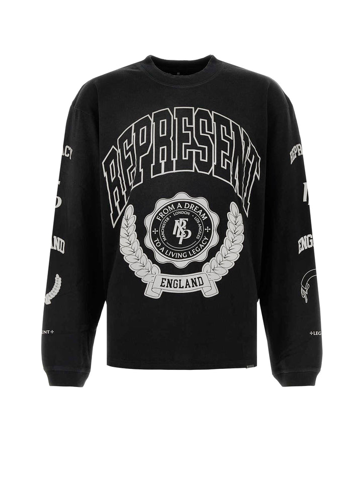 Represent Sweaters - STAINED BLACK | 02fe91c72af35dae4ca44d9dcf5311af177f9d34