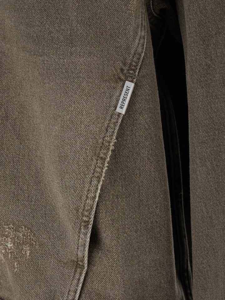 Represent Jackets - WASHED OLIVE | 5e29c8ae6226a4581d9fd7d63a4a3c43fa5efca1