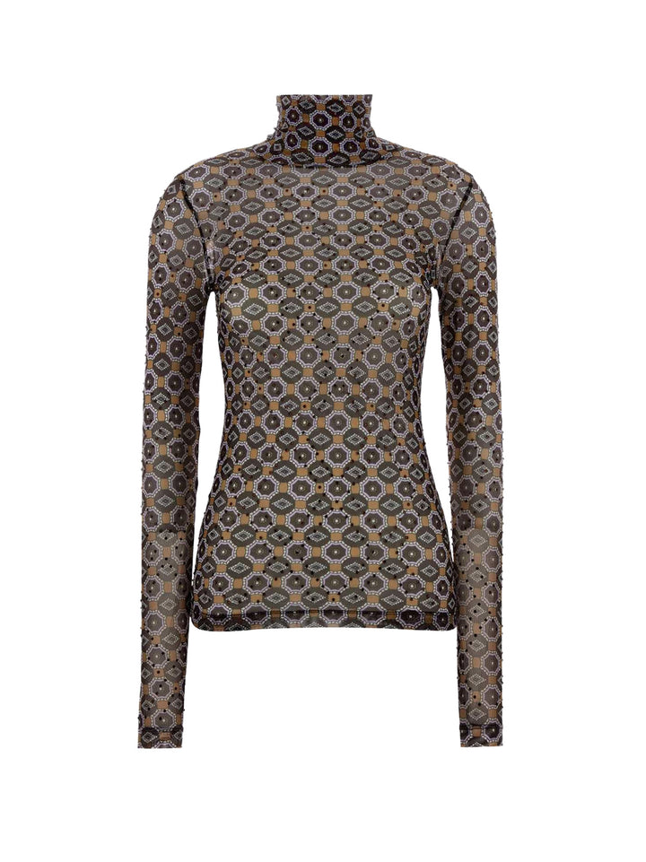 Dries Van Noten T-shirts and Polos - Brown | 837711a4b939ec5c87470989c41820167268c9a2