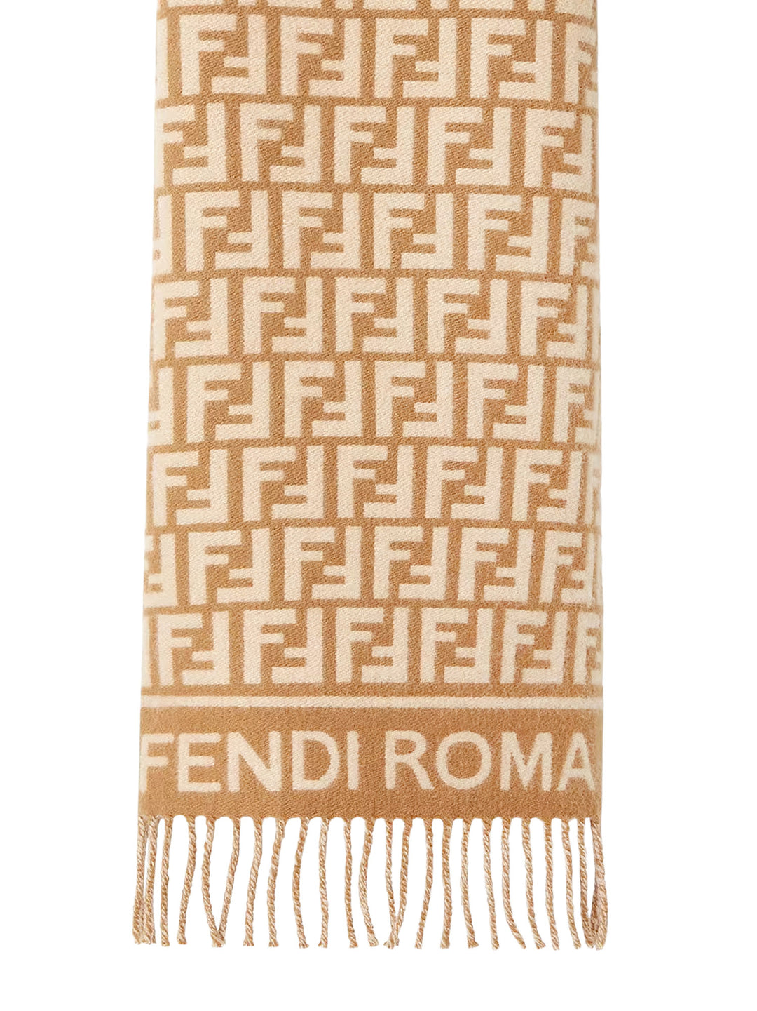 Fendi Scarfs - Brown | 180cb0b250f5f7b11f8f346531030dd5b9c0cf16
