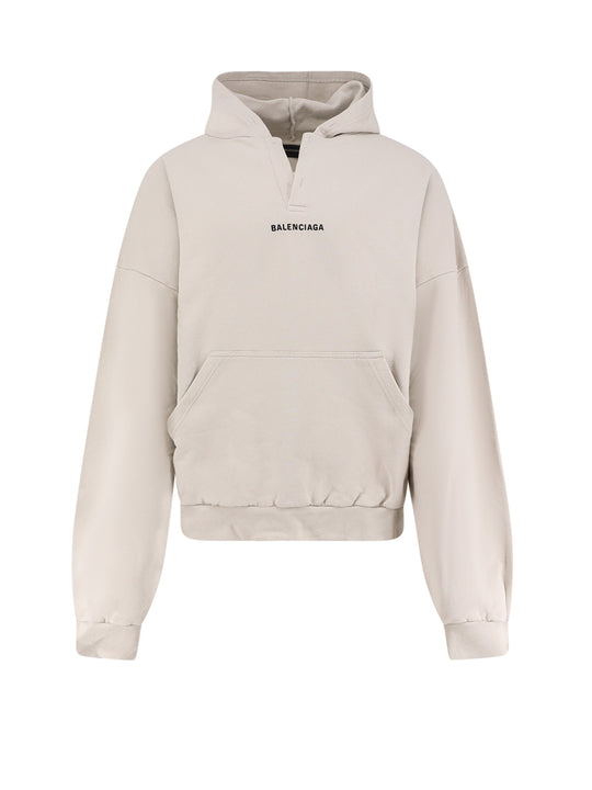 Cotton Hooded Sweatshirt