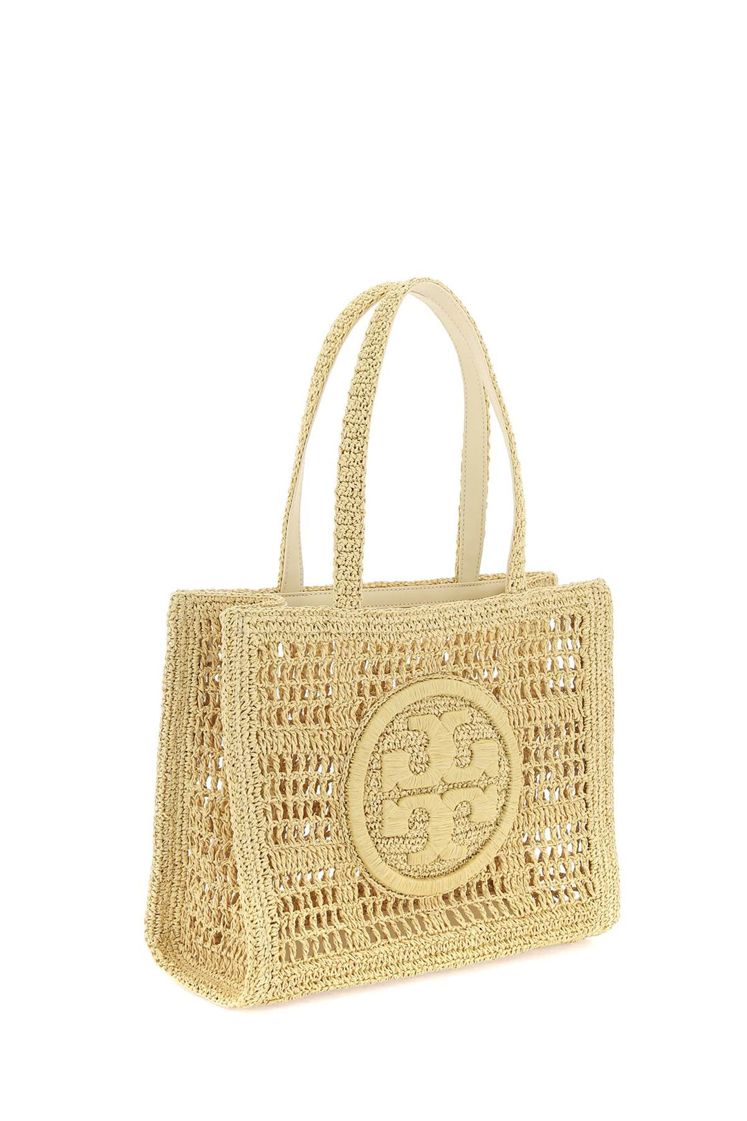 Tote Bag Ella In Crochet Di Rafia