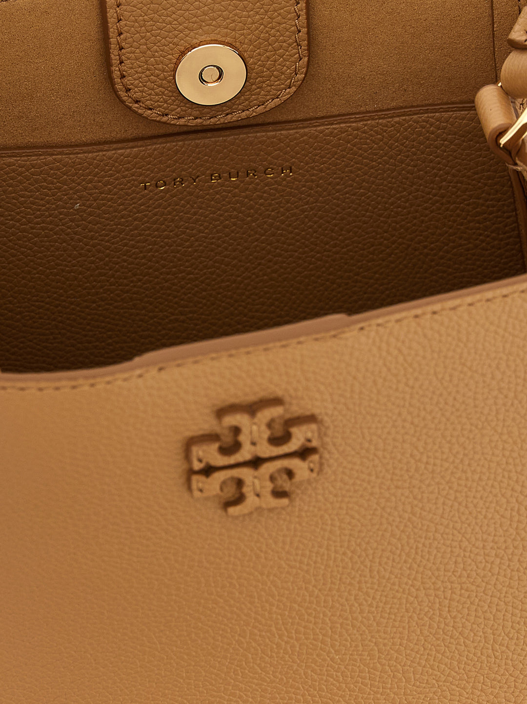 Tory Burch Mcgraw Hand Bags - Beige | bdc42a586234154bb53eaa8465a9042dbbc3276f
