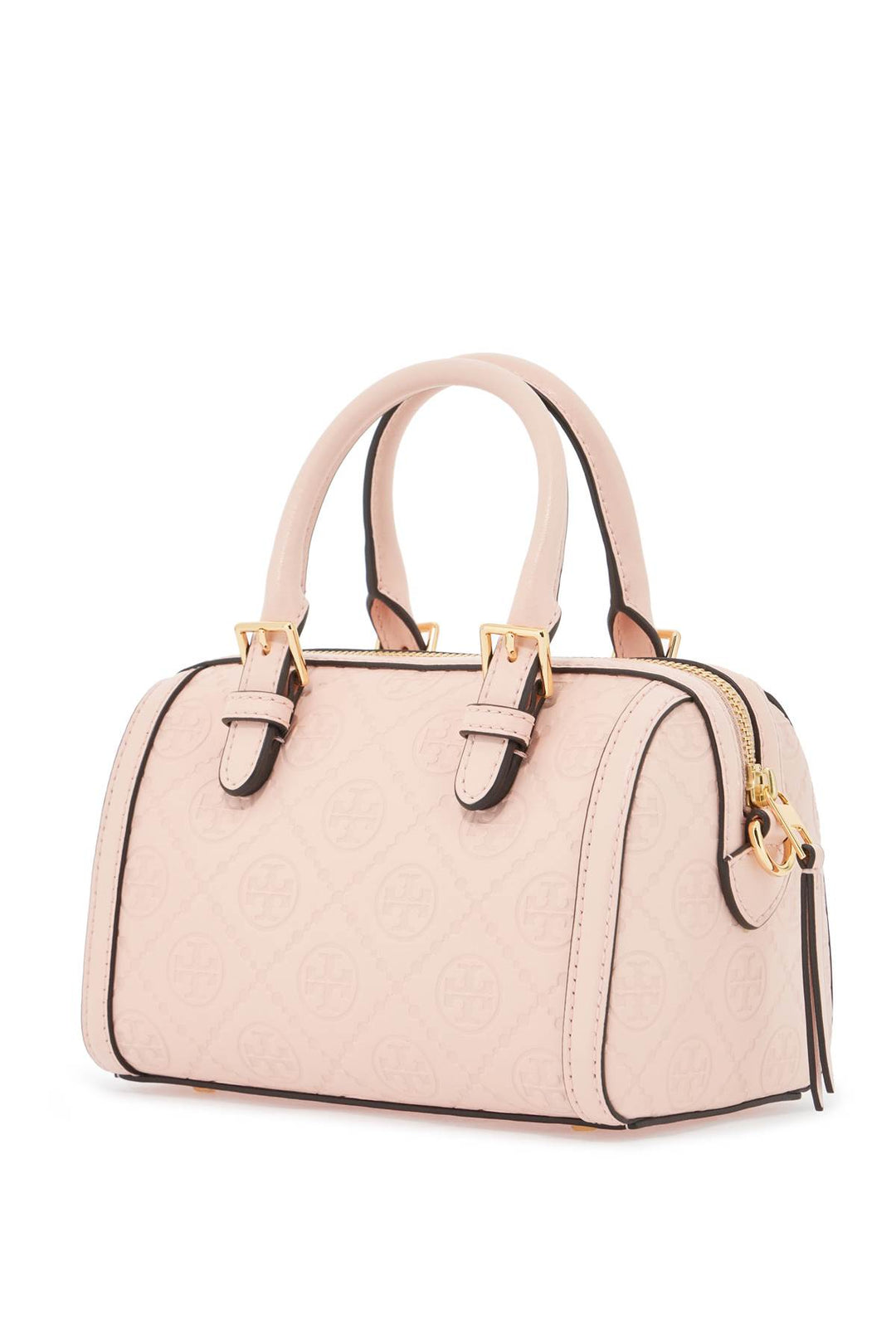 Borsa Bauletto Piccola In Pelle T Monogram