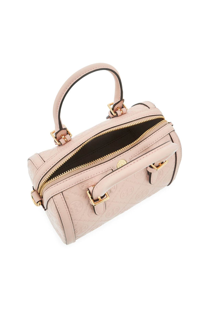 Borsa Bauletto Piccola In Pelle T Monogram