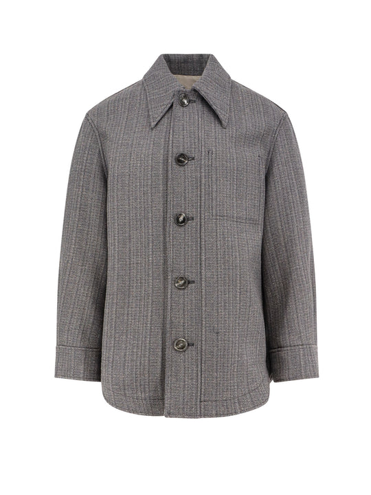Wool Blend Overshirt