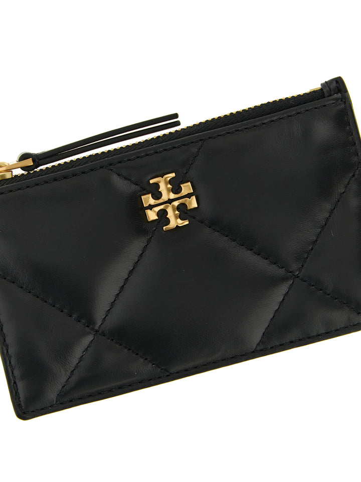 Tory Burch Kira Dimond Wallets and Card Holders - Black | 7d99da1a93b7e27970db4ef16f48bef9bd52f672