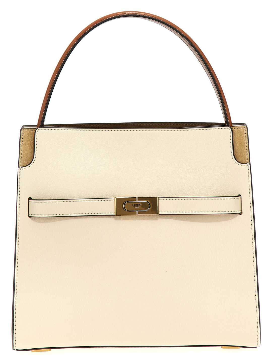 Lee Radziwill Small Double Hand Bags Beige