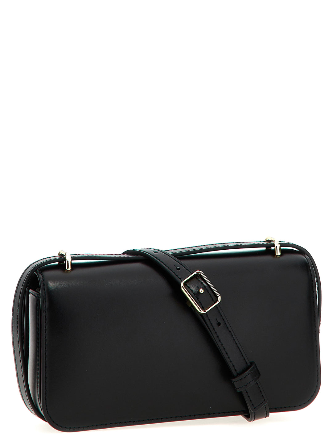 Eleanor E/W Small Convertible Shoulder Bags Black