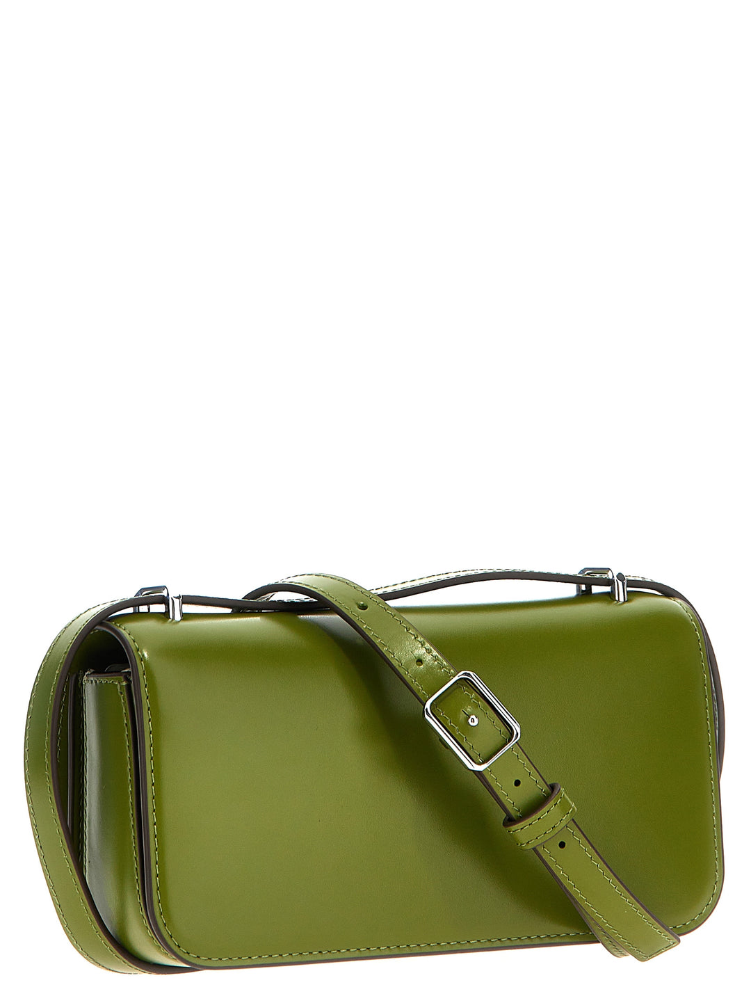 Eleanor E/W Small Convertible Shoulder Bags Green