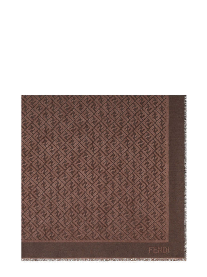 Fendi Scarfs - CIOCCOLATO FONDENTE | 3312945152e3acf721fc147012cc1a0e19a0b074