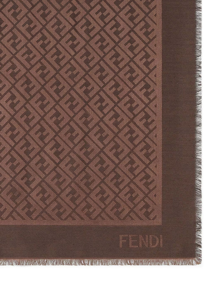 Fendi Scarfs - CIOCCOLATO FONDENTE | af5e62cdbe2f0cfbdcec207dc110adc38d1c64e7