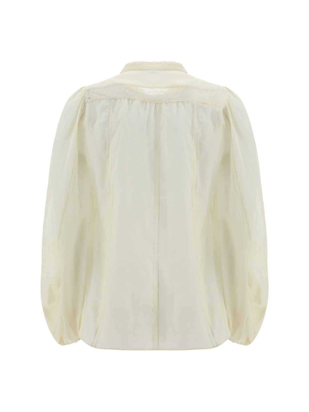 HALLIDAY LACE TRIM SHIRT