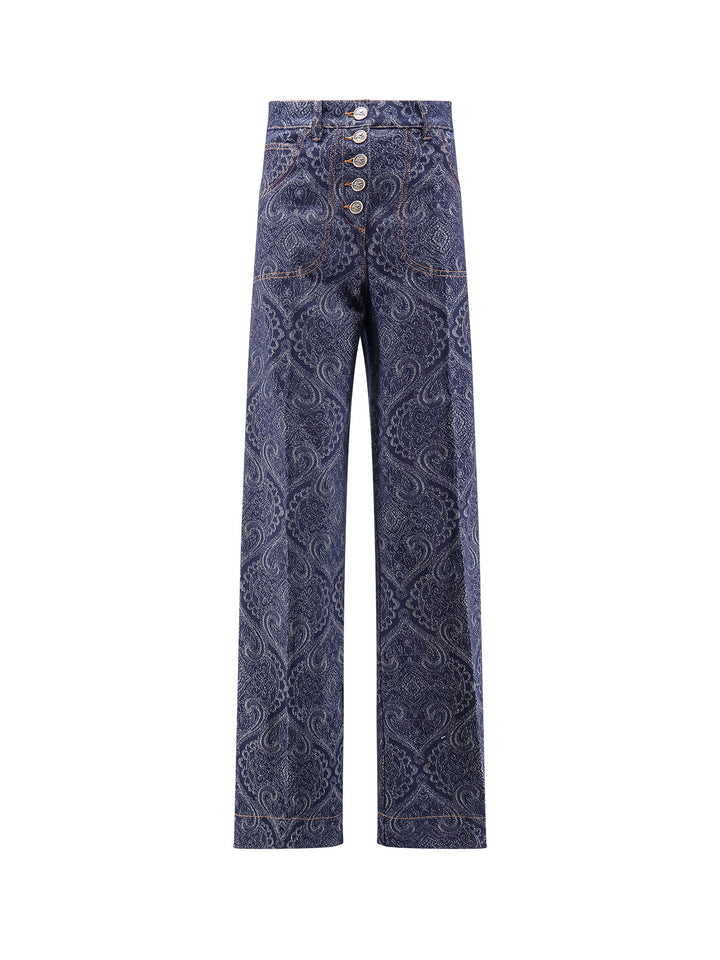 Etro Jeans - Blue and green | 0f76783641e0682f87144a1c6981073e827a69e7