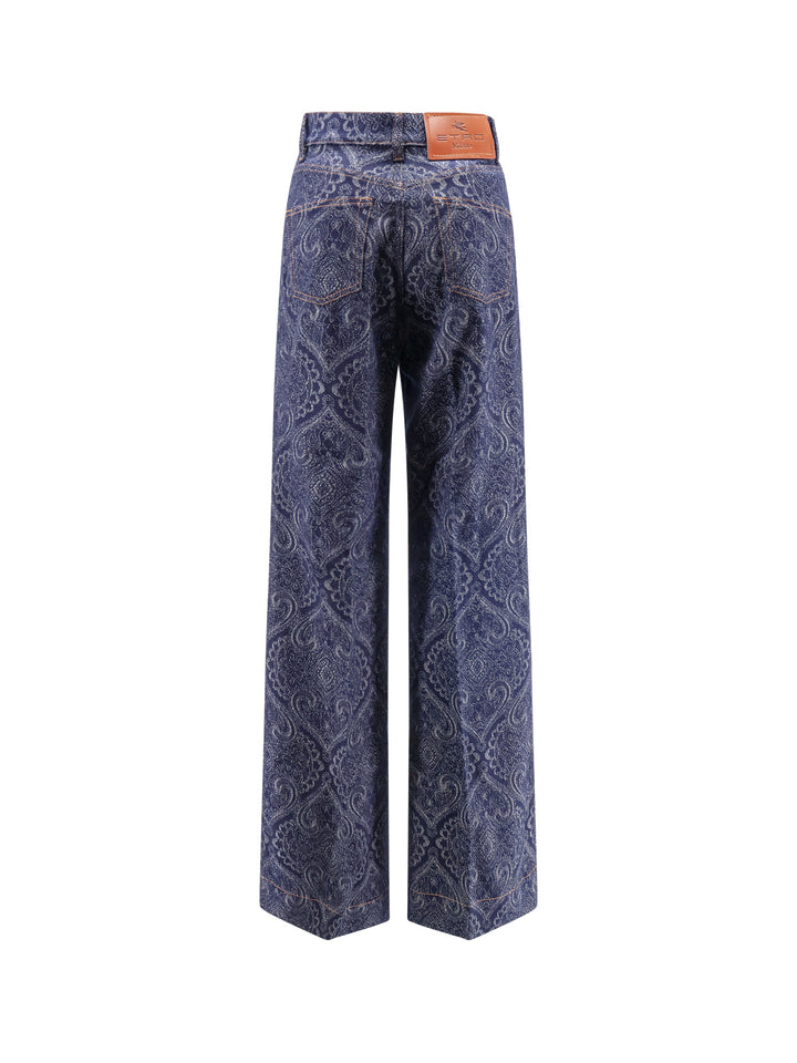 Etro Jeans - Blue and green | 78fa3ca487c4c22d71086cfb5b2c2573272fa30c