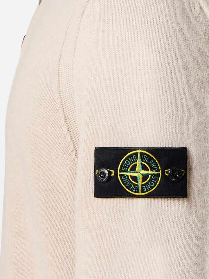 Stone Island Sweaters - Light and natural | 76d59bbd6a1e7b8172c5153a2e6582eaa63bde6e