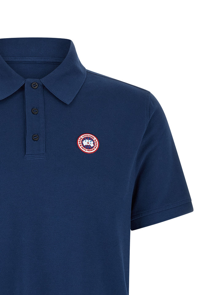 Canada Goose Beckley Polo - Blue | c5f1646b395944833c2f5c64a13e8ab8a59c4057