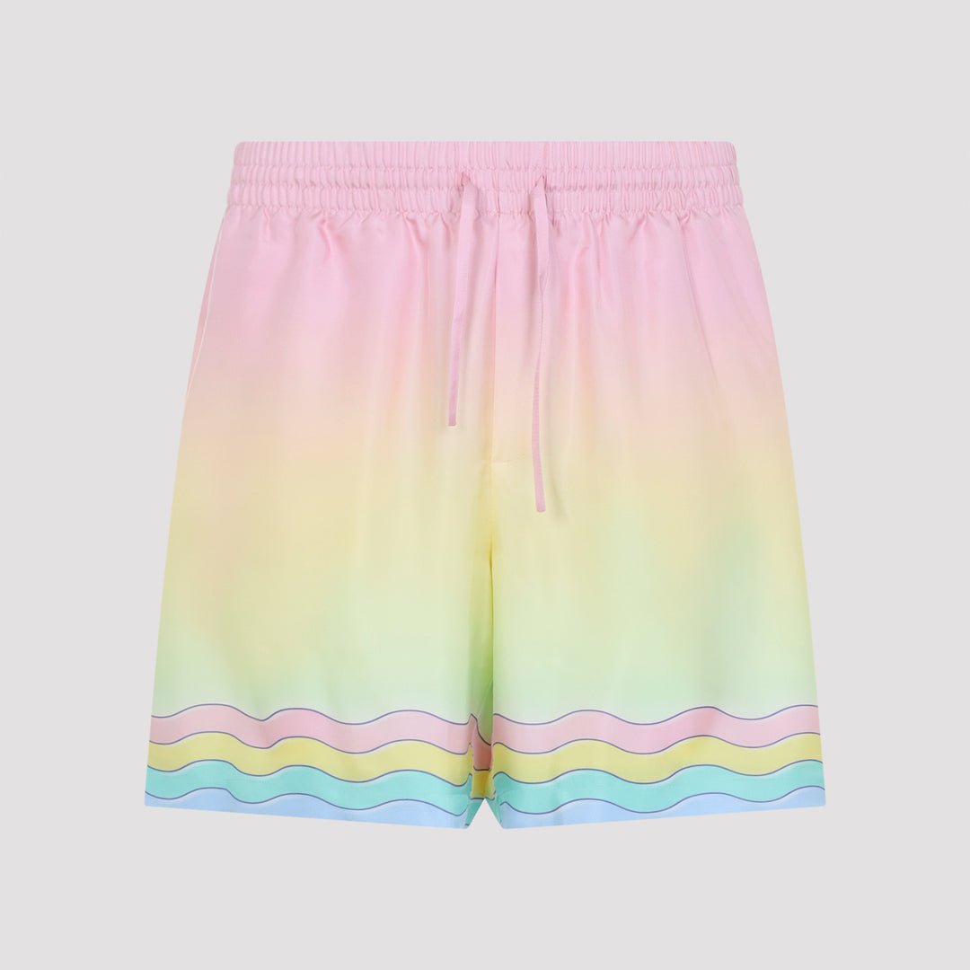 Casablanca Bermuda - Pink & Purple | da0af2d5b1237401df6c69a8cad16d74671743d0