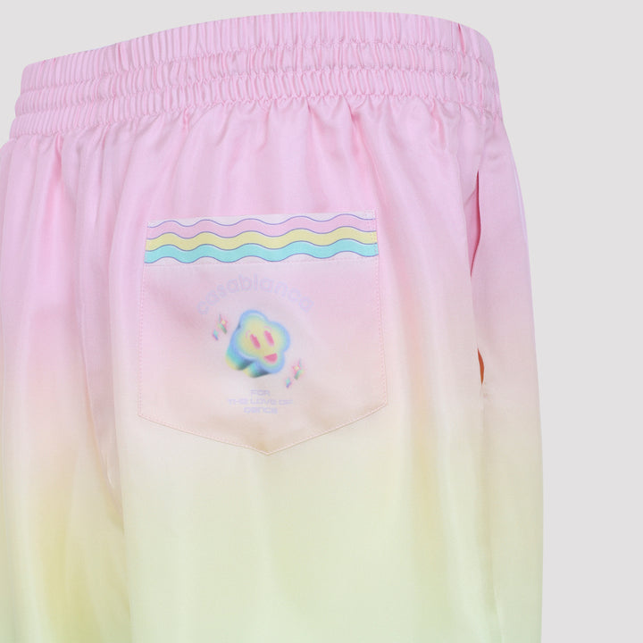 Casablanca Bermuda - Pink & Purple | 2d696b859275e2cf5bc8bce11d302118c4f53db8