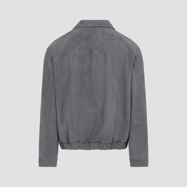 Brunello Cucinelli Leather - Grey | 83837171af2fd24b00bef2fbfaef6f92d9827527