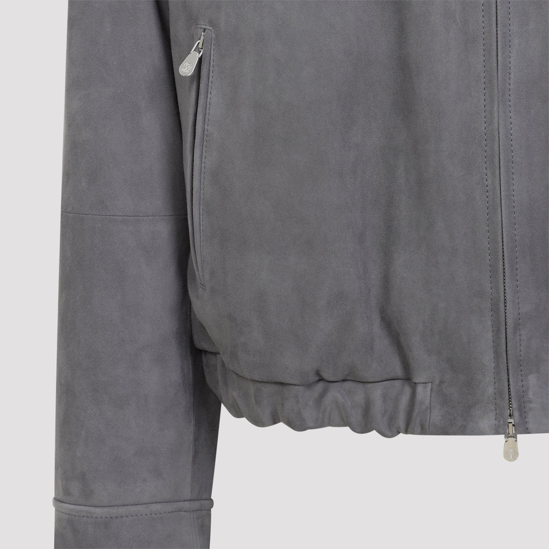 Brunello Cucinelli Leather - Grey | 12c22506988942669219f530e4217b14dbecaa79