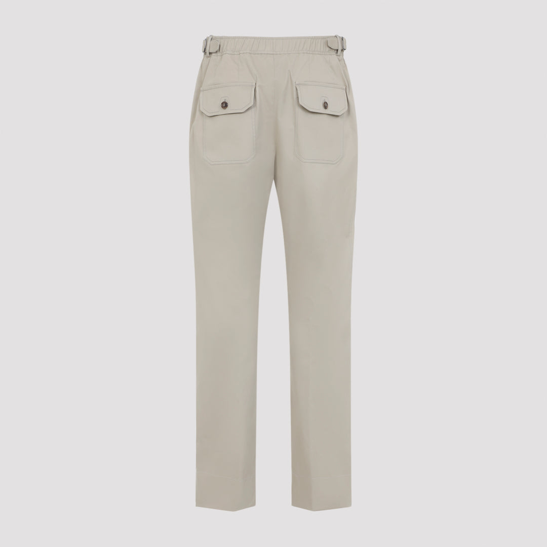 Brioni Regular & straight leg - Brown | 66667517d1e9c53f5f6c2acf9d0934b177e4656a