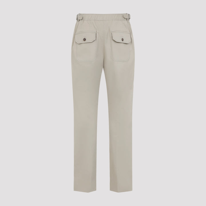 Brioni Regular & straight leg - Brown | 66667517d1e9c53f5f6c2acf9d0934b177e4656a