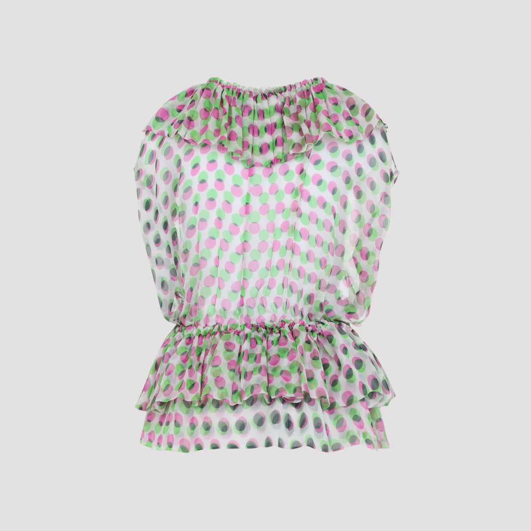 Dries Van Noten Tops - Nude & Neutrals | 12ec20f84e84c98954986cbd18a5e86cd30fccd9