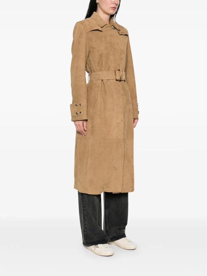 Golden Goose Trench - Nude & Neutrals | 9ebb7d67fb82851d0e7384185fd554215980b27e