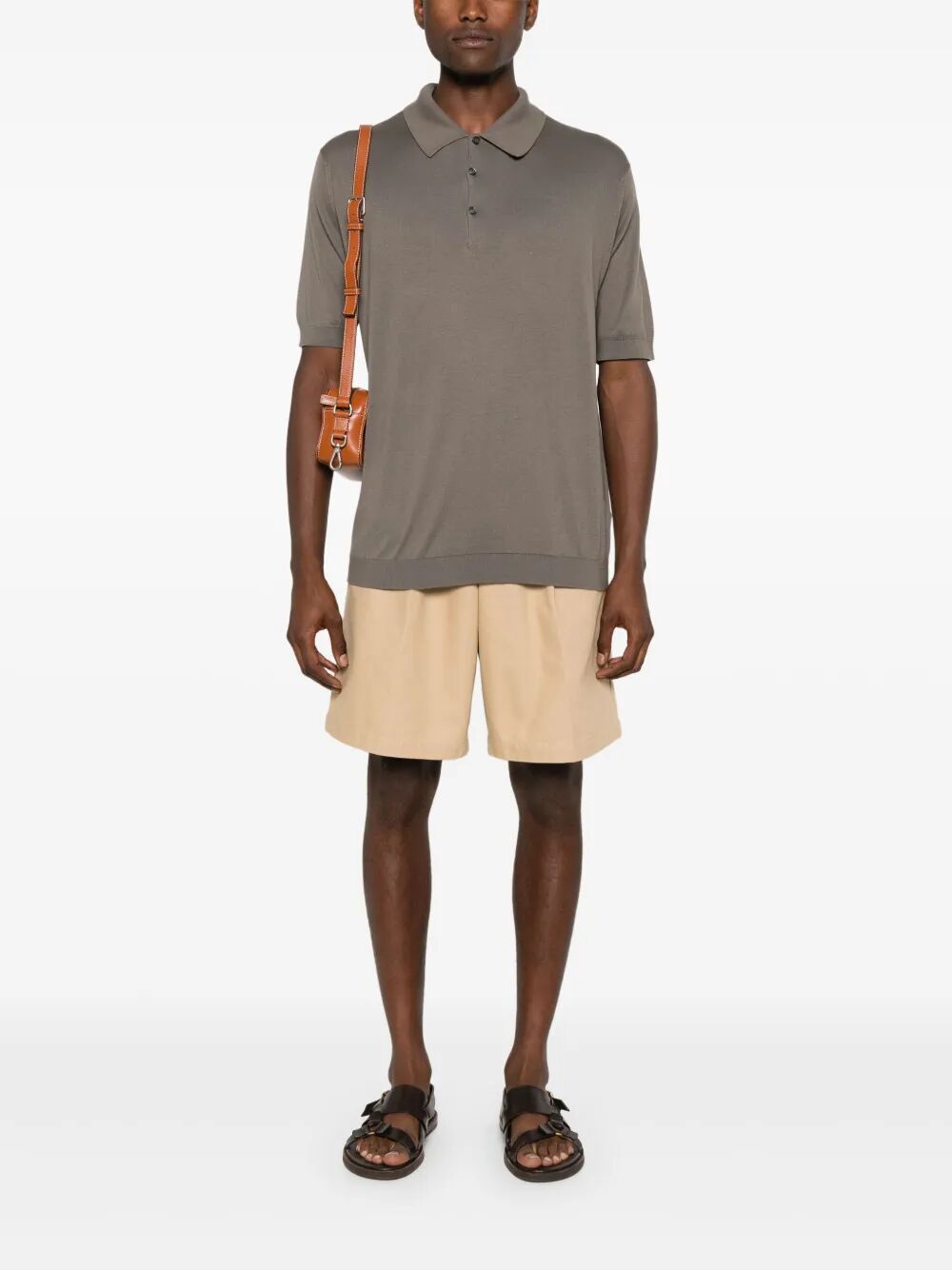 John Smedley Polo - Brown | de8580b33de343f58a37f379548bbd503ecfbf8f