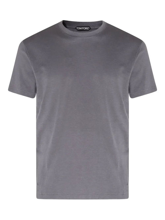 Lyocell Cotton Crew Neck T-Shirt