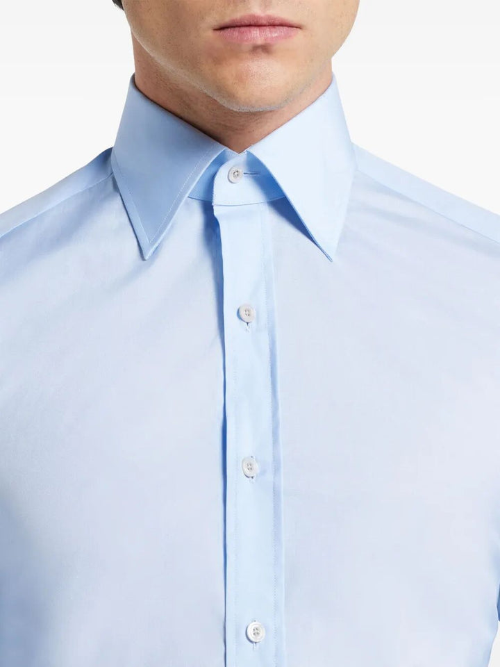 Tom Ford CAMICIA - Blue | 0e537d6483a2382818a47334178bd24c87b98c54