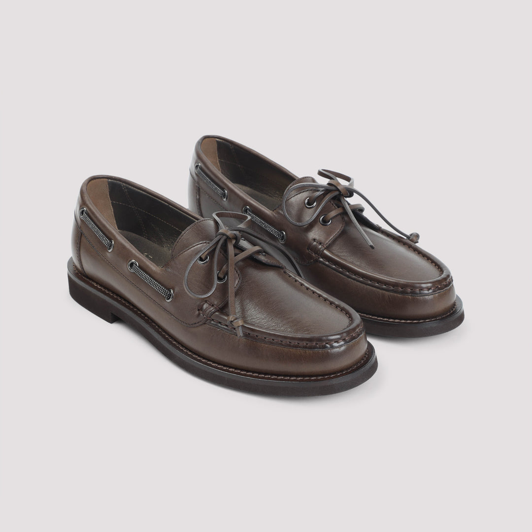 Brunello Cucinelli Loafers - Brown | 464be1a41a651d053dbe517dfde12d155f85c42a