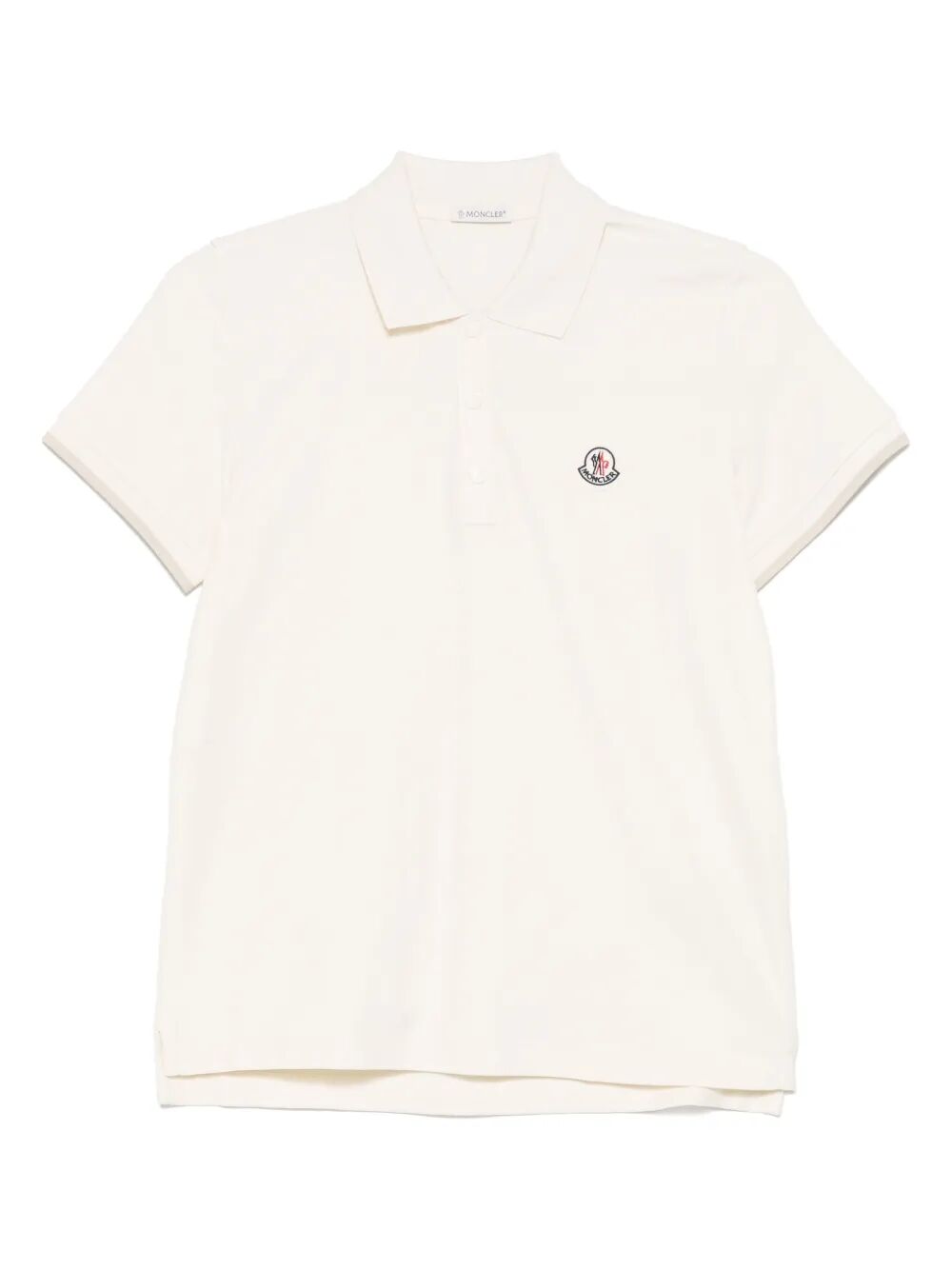 Moncler Polo - White | c87335baa0ec46602bcf83ac4f48ff177ce551fd
