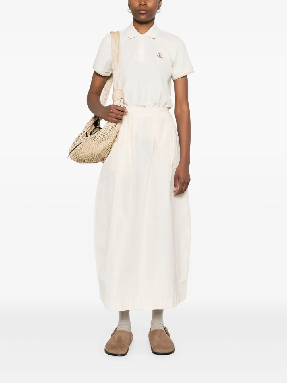 Moncler Polo - White | 79f9612550973d8dbabeddd234bf96ade547e88b