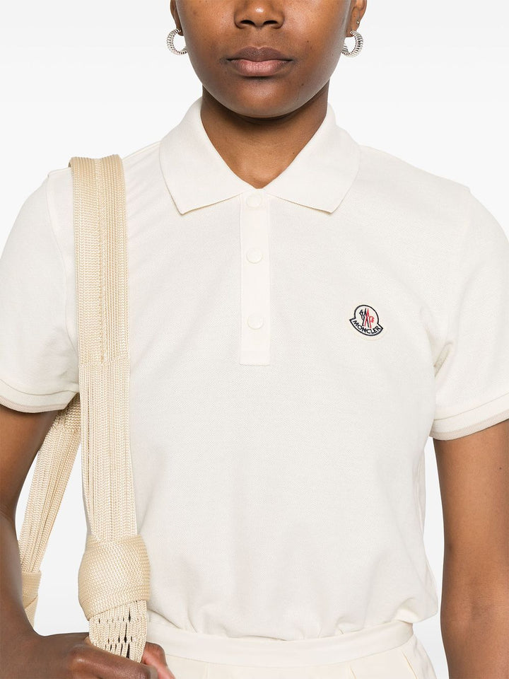 Moncler Polo - White | 8d893c00e3133a41b8abeca2f0afaba02dc9b9b3