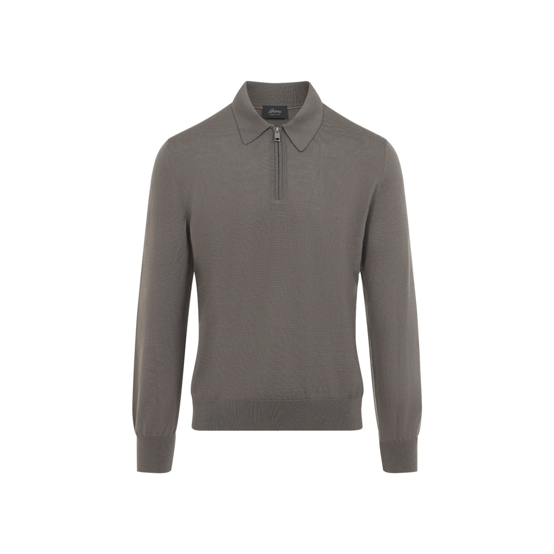 Brioni Polo - Brown | 07c7123fc7b9d8f051da8716446a611d3807d5a6