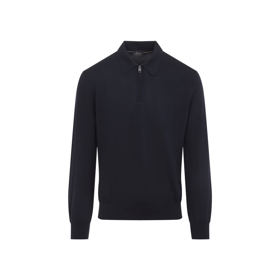 Brioni Polo - Blue | 4ab5d59beb33a76bab4d43a03fd0ac4cd15f596a