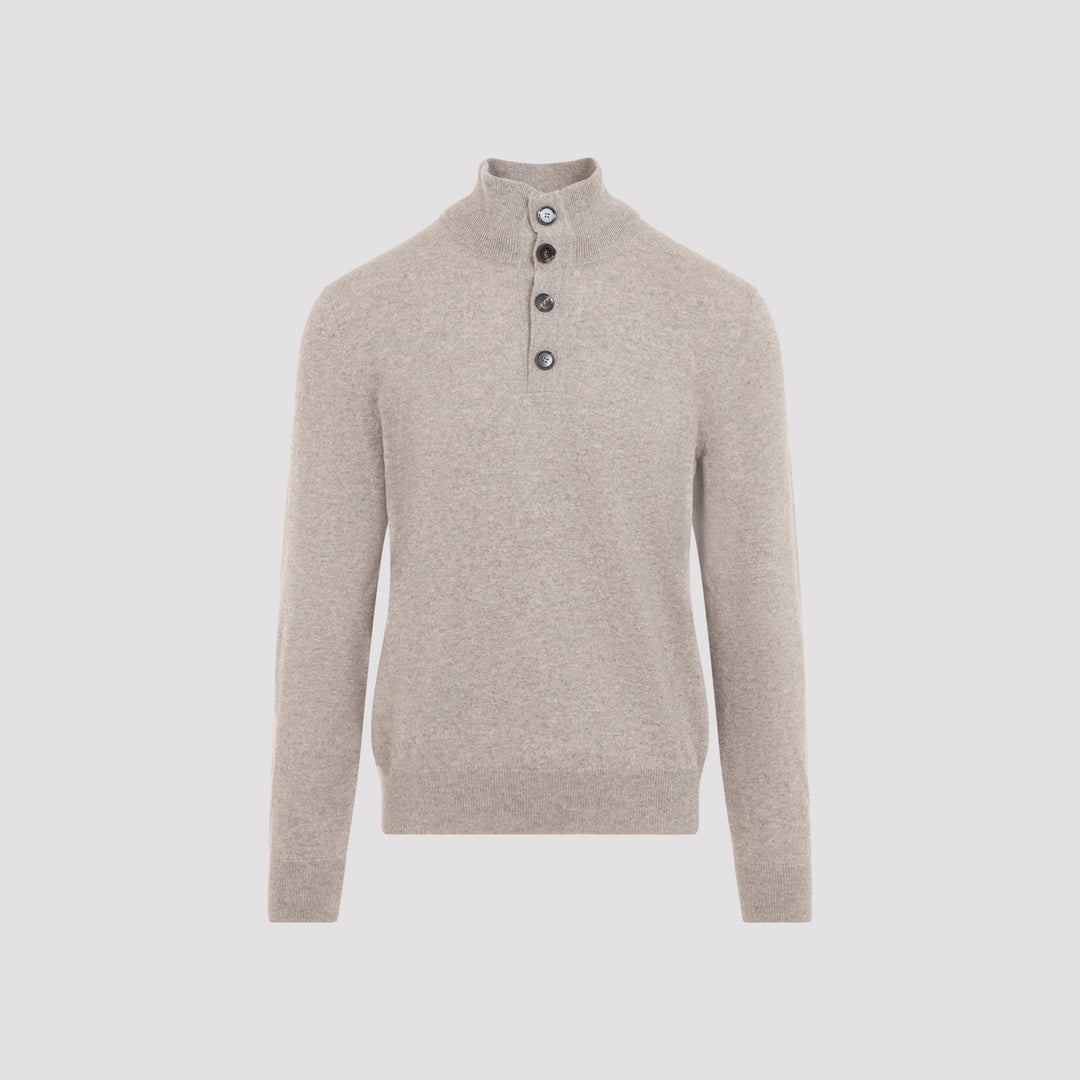 Brioni Pullover - Nude & Neutrals | df74fc03963fccaba60ac2c1e7929597acd9bcab