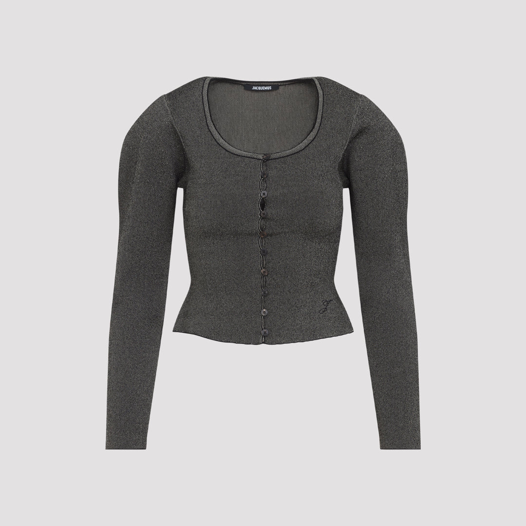Jacquemus Cardigan - Nude & Neutrals | 22cd3db3592a798f95161f3d7b0dac41603a0bec