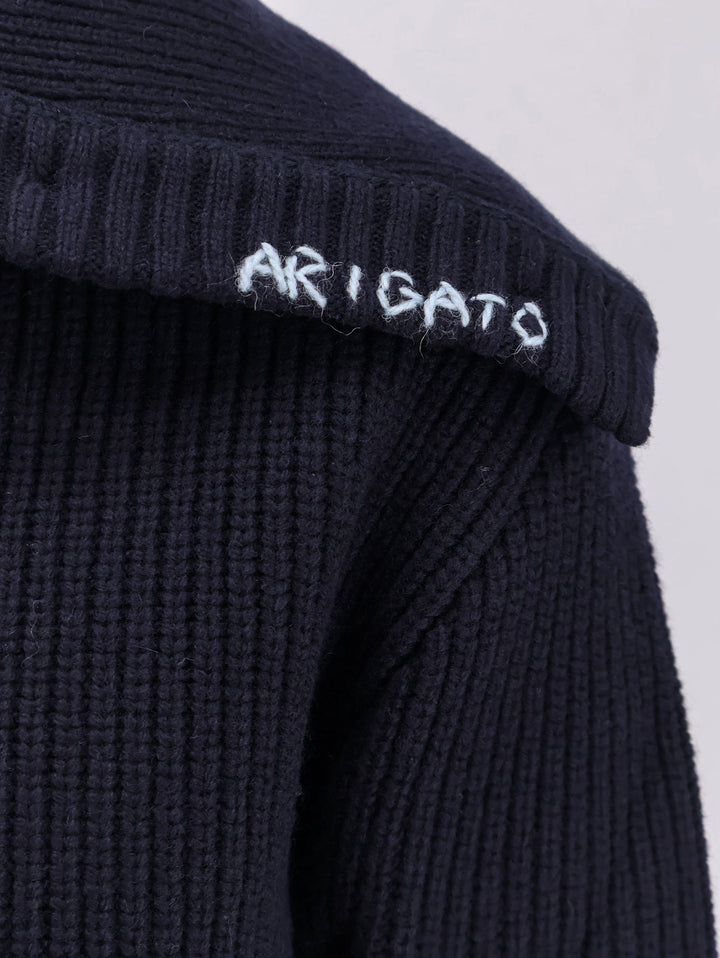 Axel Arigato Sweaters - Blue and green | 8344c513bc94daa586ab25acfef3833ea45f5f07