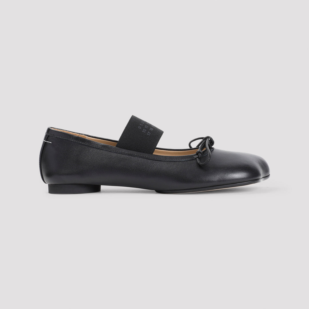 Mm6 Maison Margiela Ballerinas - Black | e07bf80a09eef44bcb2ccdcdb56527896262ce3c