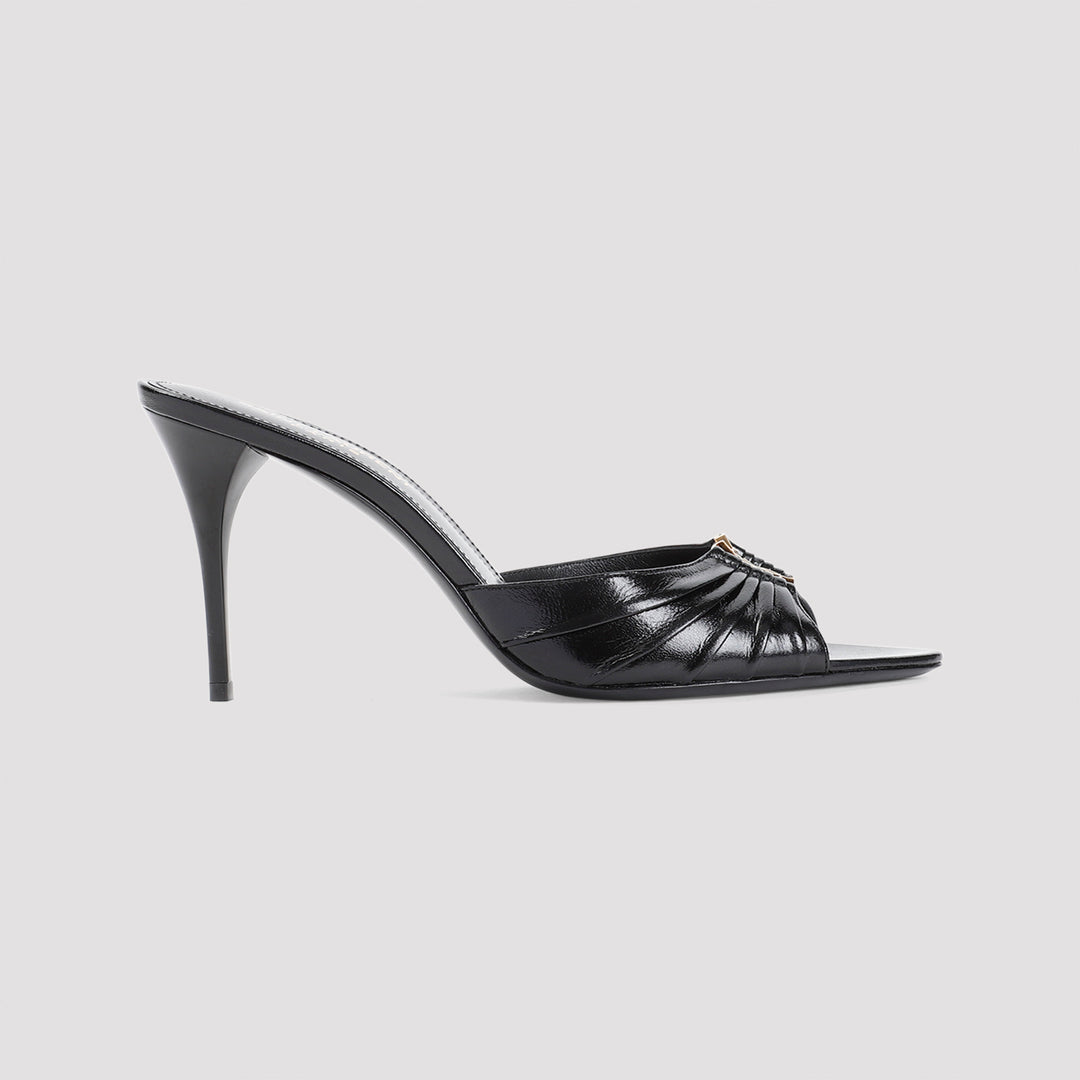 Saint Laurent Mules - Black | 52cc5a3b087d36f6110b3992ef3d9bfebe891715