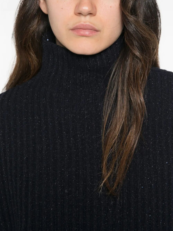 Brunello Cucinelli Turtle neck - Blue | 764f51ffadbe3fcd1e486ae28437d8bfad57a3f4