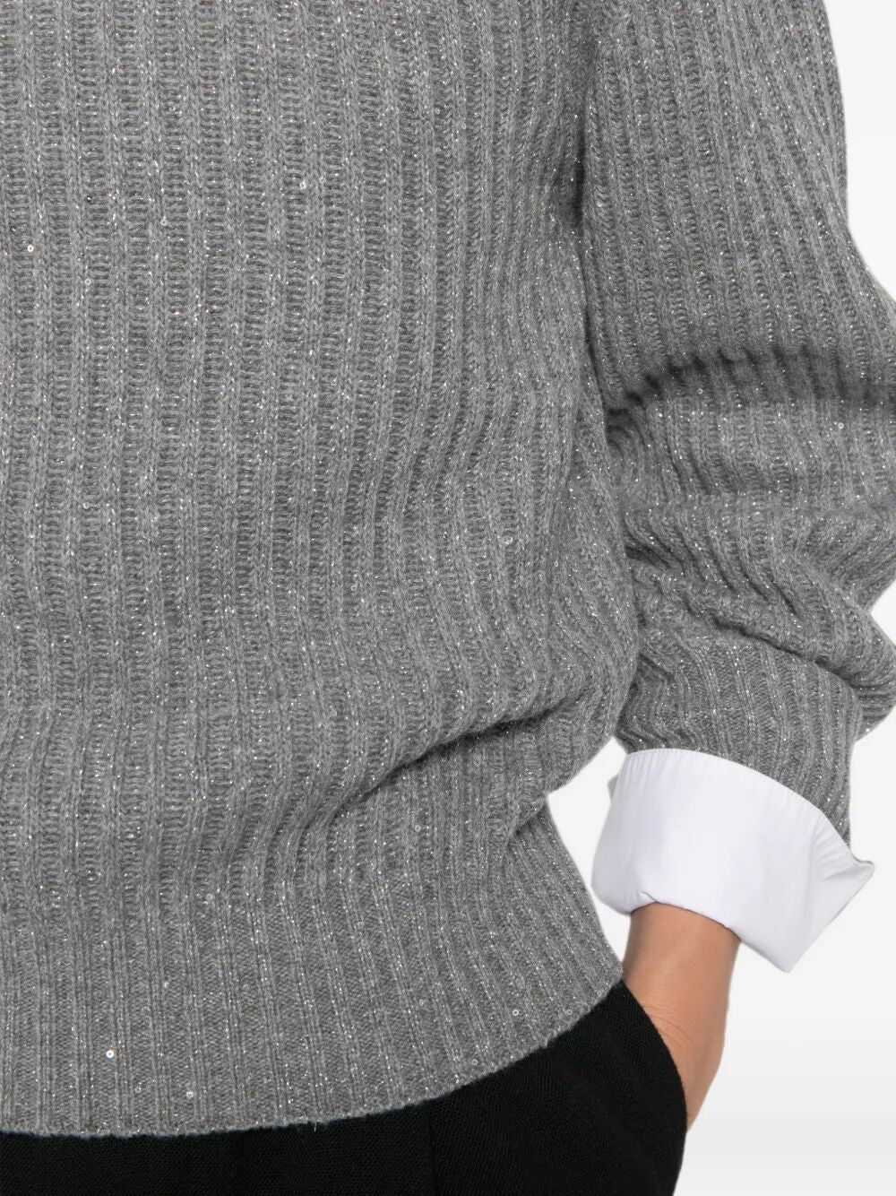 Brunello Cucinelli Pullover - Grey | 4987ce7e4f7acaa112255465d1db214c6f765b11