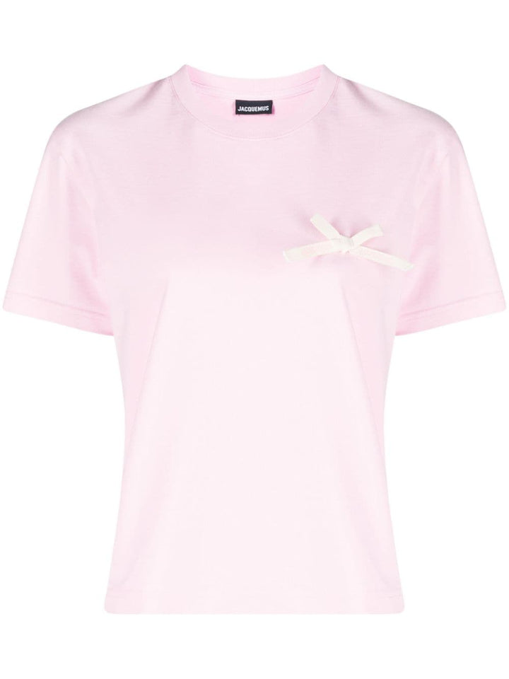 Jacquemus T-SHIRT - Pink & Purple | 366a1aebfea7336fbee8ea0539667f4c9fb7605d